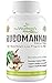 Glucomannan Capsules from Konjac Root Powder - Safe & Natural Way To Reduce Appetite & Cravings - Our Glucomannan Weight Loss Program Free - Fiber Supplement - 100 Pills Of 700 mgs - 2000 mg/serving