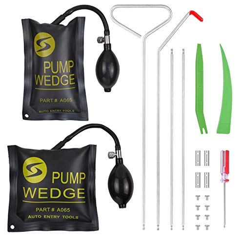 AMOSTBY Full Professional Car Kit, Auto Emergency Tool Set, Long Reach