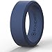 BEST SILICONE WEDDING RING FOR MEN (Navy Blue) 