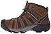 KEEN Men's Voyageur Mid Boot, Cascade Brown/Raven, 10.5 M US