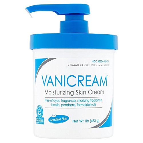 Vanicream Skin Cream With Pump Dispenser 16 oz (Pack of 4)