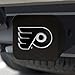 FANMATS 20995 Philadelphia Flyers Black Metal Hitch Cover with Metal Chrome 3D Emblem
