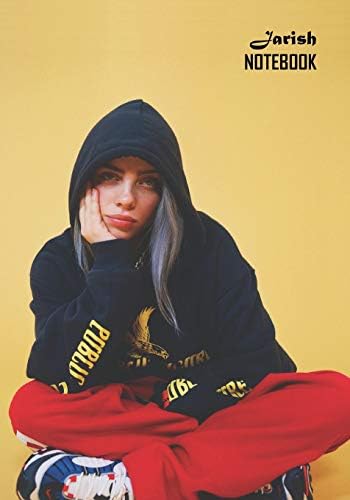 Notebook: Billie Eilish Medium College Ruled Notebook 129 pages Lined 7 x 10 in (17.78 x 25.4 cm)