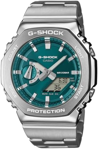 Amazon.com: Casio G-Shock G-Steel GM2110D Analog-Digital Sky Blue