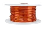 TEMCo 20 AWG Copper Magnet Wire - 8 oz 157 ft 200°C Magnetic Coil Winding