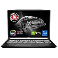 MSI Creator M16 16” Content Creation Laptop: Intel Core i7-12650H RTX 3060 32GB 1TB NVMe SSD, QHD+ 16:10 60Hz 100% DCI-P3, 180-Degree Lay-Flat, Cooler Boost Trinity+, Win 11: Black A12UEV-468