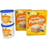 Holiday Bundle, 2 x Perfectly Pumpkin Cake Mix, 2 Cream Cheese Frostings