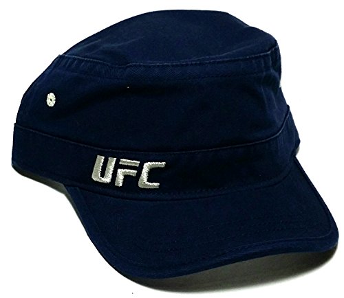 UFC Reebok MMA Ladies Women Cadet Navy Blue Snapback Adjustable Hat Cap