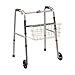 DMI Snap-On Walker Basket - Rust-Resistant Coating, White