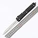 OTF Double Action Safety Knife Aluminum + Carbon Fiber Handle