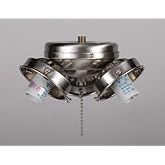 Volume Lighting V0983 Ceiling Fan Light Kit 3 Light with Candelabra Base, Antique Bronze