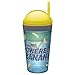 Zak! Designs Zak! Snak Snack & Drink Container Featuring The Minions, 4 oz. Snack and 10 oz. Drink in One Easy To Open Container, BPA-free and Break-resistant Plastic