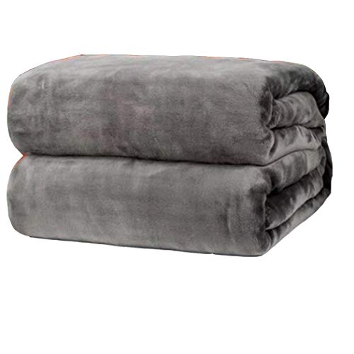 Lanren Solid Soft Sofa Bed Living Room Bedroom Multi-Function Blanket Throws