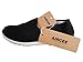 Aircee Men Chinese Traditional Old Beijing Shoes Kung Fu Tai Chi Rubber Sole Shoes Black