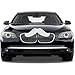 Mustache Car Decal SET OF 2, Vinyl Sticker 22