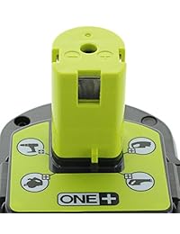 Paquete de múltiples baterías Ryobi P107 One+ de 18 voltios, compactas, de iones de litio, 1,5 Ah (2 baterías)