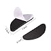 1mm Adhesive Nose Pads 10 Pairs Anti-Slip Eyeglass Nose Pads Silicone Non-Slip Eyeglass Pads Nose Bridge Pads for Eyeglass Sunglasses Spectacles (Black)