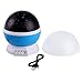 LMTECH Nursery Room Night Light Moon Star Projector 360 Degree Rotation - Night Light Lamp,3 Modes Colorful LED Moon Sky Star Cosmos Starlight Projector for Children Kids Baby Bedroom
