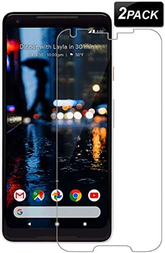 ilovepo Google Pixel 2XL Screen Protector(2PacK),Tempered Glass Screen Protector for Pixel 2XL[Bubble-Free][Anti-Scratch][HD-Clear][0.26mm][Anti-Glare]