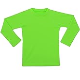 KAKU NANU Long Sleeve Rash Guard Boy Kids UPF 50+ Swim Shirts