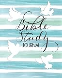 Bible Study Journal: Creative Christian Workbook For Men, Women and Kids (8x10)(120 Days Of Bible Study)(V1) by