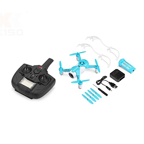 RC Drone with Blade Protector, FPV 1MP Camera, Mobile Phone APP, Altitude Hold, One Key Take Off & Landing (red) - Thumbnail 5