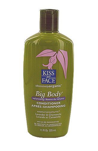 Kiss my face organic conditioner, big body, 11 oz