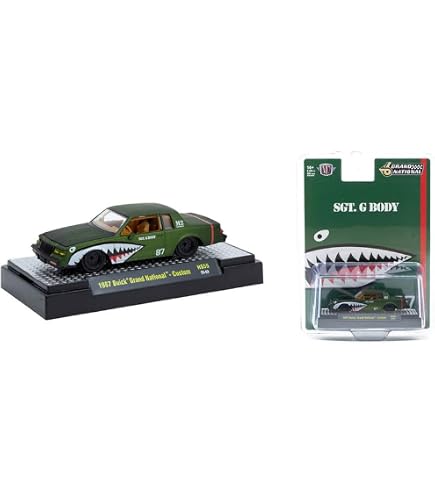 Amazon.com: M2 Model Kit 4 Piece Car Set Release 44 Limited