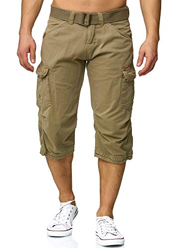 ایگرد | قیمت و خرید Indicode Herren Nicolas Check 3/4 Cargo Shorts kariert  mit 6 Taschen inkl. Gürtel aus 100% Baumwolle | Kurze Hose Sommer  Herrenshorts Short Men Pants Cargohose kurz für Männer
