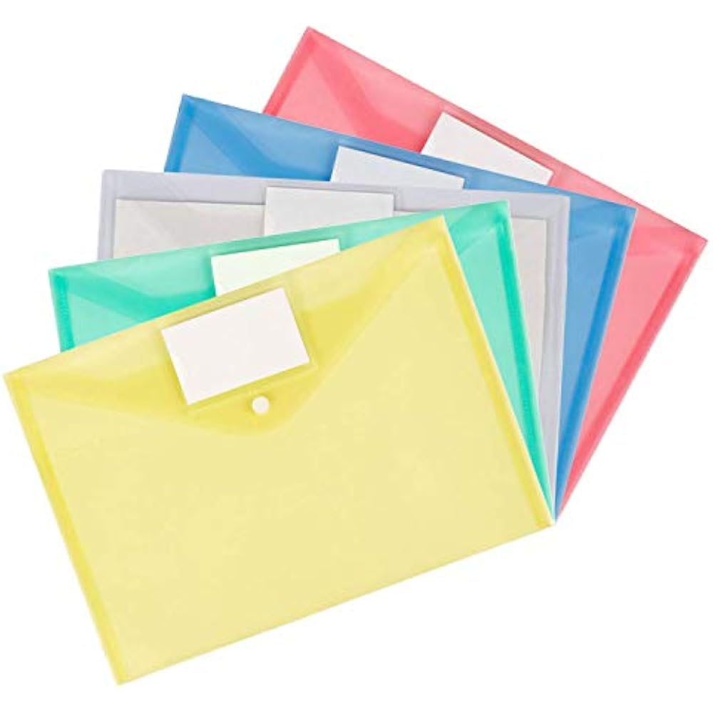 plastic wallet folder tesco