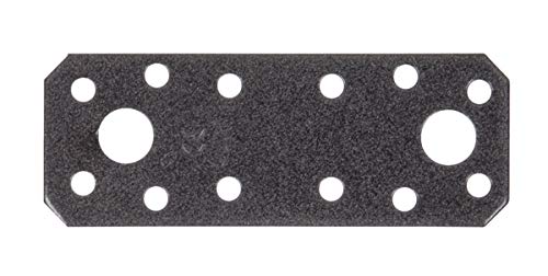 Alberts 311124 Clamp on Plate in Designs with DI or DII Hooks Galvanised Backset Diameter 16 mm Plate 115 x 40 mm