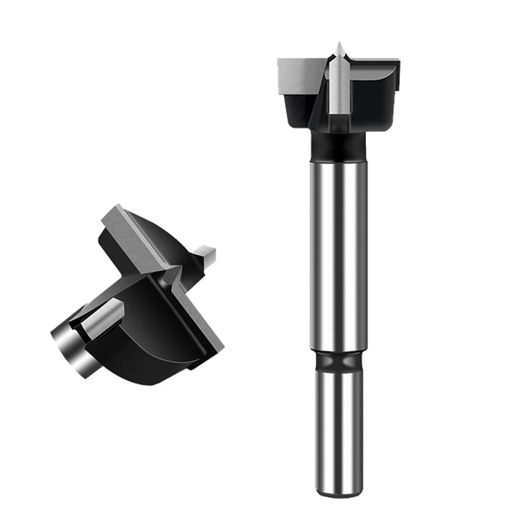 ASNOMY 15mm Forstner Drill Bit, Carbide Tipped Forstner Bit for Hard Wood, Wood Drilling Hole Saw Set Woodworking Hinge Cutter Tool Kits for Wood Plastic Plywood — image 1