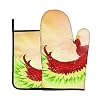 Xiaoxian Pokemon 138 Hittebestendige keukenovenhandschoenen, ovenhandschoenen en potdekselhandschoenen, veilig om te…