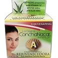 Concha Nacar Crema Rejuvenecedora con Vitamina A y Sabila, Rejuvenating Cream with VITAMIN A and Aloe 2 oz (Pack of 1)