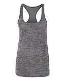 YogaColors Women's Lightning Burnout Racerback Tank Top