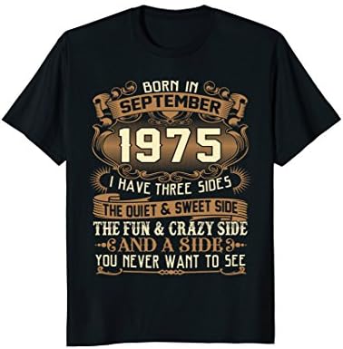 Born in September 1975 I have Three Sides The Quiet