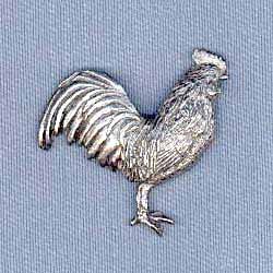 Rooster Pin