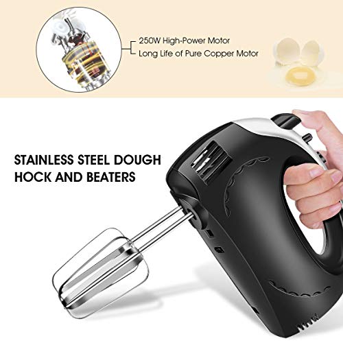 2 Cusinaid+5+Speed+Electric+Beaters+Storage