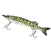 Lixada Fishing Lures 8 Segment Lifelike Swimbait 20cm/8in 66g Multi Jointed Artificial Bait Hard Bait Crankbait Treble Hooks for Bass Perch Trout, 8 Colors