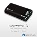 Defrost Labs Rechargeable Hand Warmer 10050mAh High Capacity 2A Quick Charge Power Bank - Heats 8 to 12 Hours LE 3-in-1 External Battery Charger
