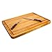 Catskill Craftsmen 24 Inch Pro Series Reversible Cutting Board with Groove