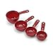 KitchenAid KC475OHERA Measuring Cups And Spoons Set, Set of 9, Red