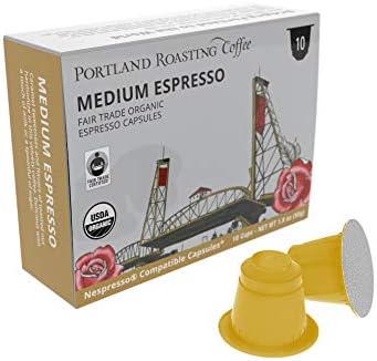 OriginalLine Nespresso Compatible Capsules - MEDIUM Roast Coffee Pods (60 Capsules) from Portland Roasting Coffee
