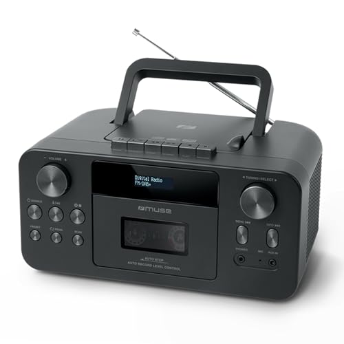 Muse M-182 RDC Radio Cassette CD Recorder Bluetooth