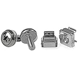 StarTech.com M5 Mounting Screws and Cage Nuts for Server Rack Cabinet - 50 Package (CABSCREWM5)