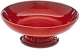 Le Creuset Stoneware Footed Serving Bowl - Cerise (Cherry Red)