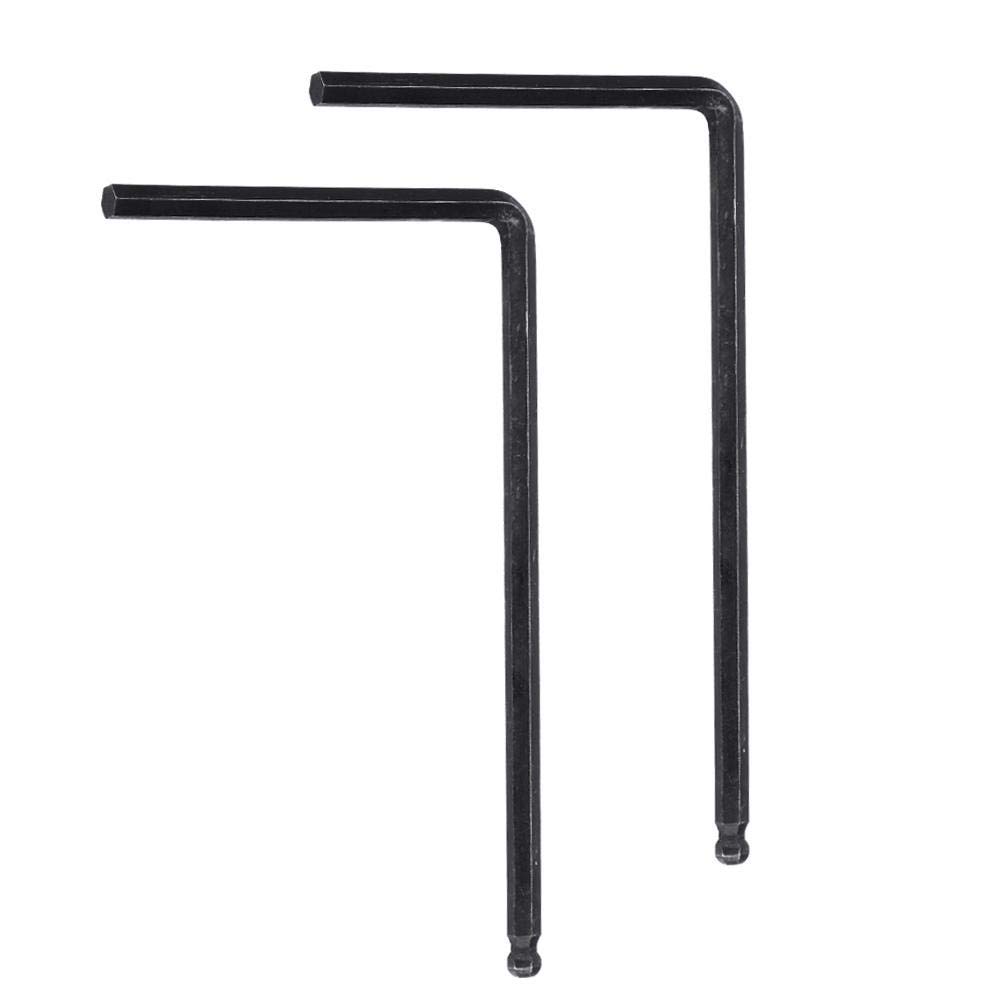 Guitar Allen Wrench, RiToEasysports 2 PCS Truss Rod Allen Wrench Tool 4mm / 5mm Ball End for Acoustic Guitar Performance Accessory Musical Instrument Accessories