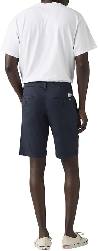 XX Chino Taper Shorts II Pantalones cortos, Baltic Navy Ltwt Microsand, 32W Hombre
