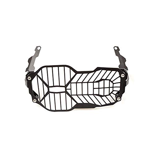 R1200GS Motorcycle Headlight Grille Guard Protector for BMW R1200GS LC ADV Adventure 2012 2013 2014 2015 2016 2017 2018(Black)