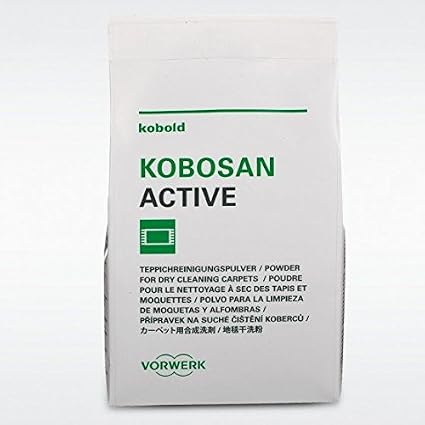 5 Buste Kobosan Active 500 Grammi Polvere Tappeti Originale Vorwerk